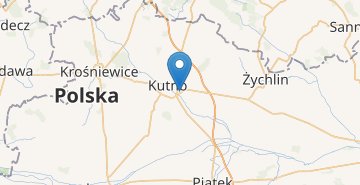 지도 Kutno