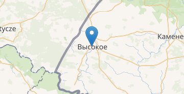 지도 Vysokoye (Kamenskiy r-n)