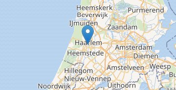 Mapa Haarlem