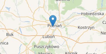 Kaart Poznan