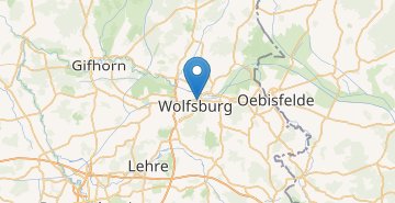Karta Wolfsburg