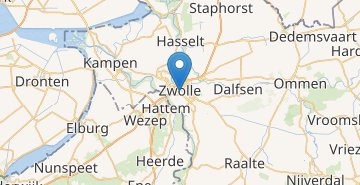 Žemėlapis Zwolle