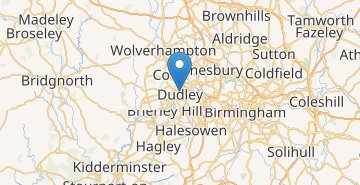 Karte Dudley