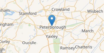 Kartta Peterborough