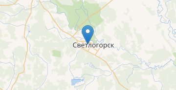 Мапа Свєтлогорськ