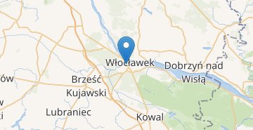 Kartta Wloclawek