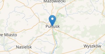 Mapa Pultusk