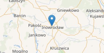 Mapa Inowroclaw