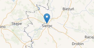 Zemljevid Sierpc