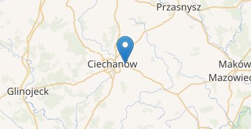 지도 Wladyslawowo (ciechanowski,mazowieckie)