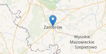 Kaart Zambrów