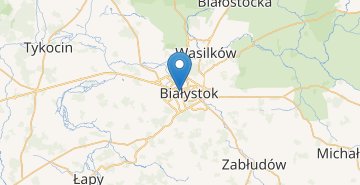 지도 Bialystok