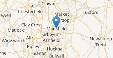 Mapa Mansfield