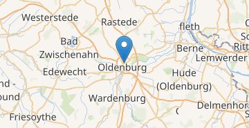 Kaart Oldenburg