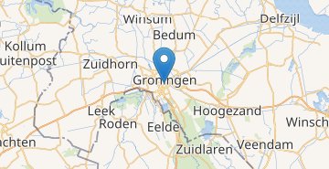 Karta Groningen