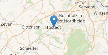 Žemėlapis Tostedt