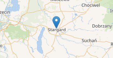 Zemljevid Stargard Szczecinski