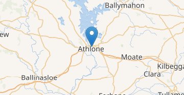 Mapa Athlone