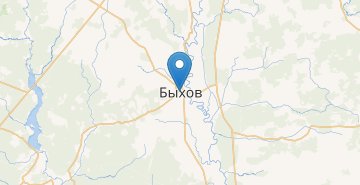 Zemljevid Bykhov