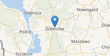 Karte Goleniow
