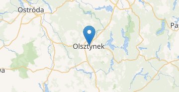 Карта Olsztynek