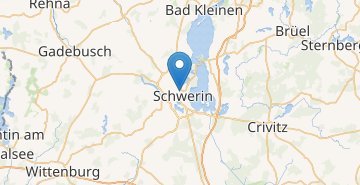 Kaart Schwerin