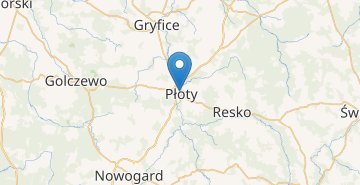 Mapa Ploty