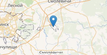 Žemėlapis Minsk airport