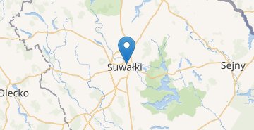 地図 Suwalki