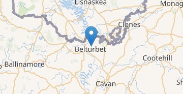 地図 Belturbet