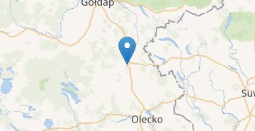 რუკა Kowale Oleckie