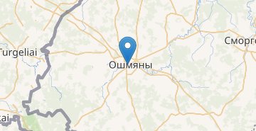 Мапа Ошмяни