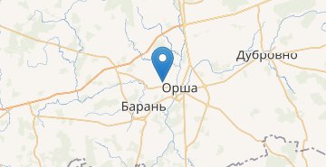 Карта Орша