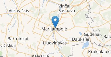地図 Marijampolė