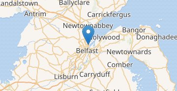 Karte Belfast