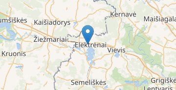 რუკა Elektrėnai
