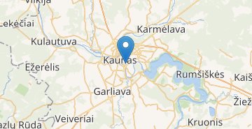 Χάρτης Kaunas