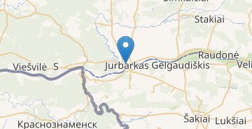 지도 Jurbarkas