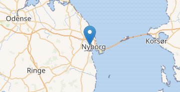 Kaart Nyborg