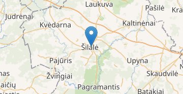 地図 Šilalė