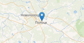 Kaart Polotsk