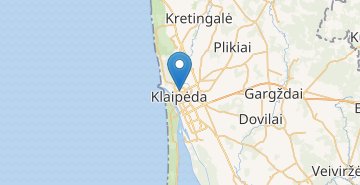 地図 Klaipeda
