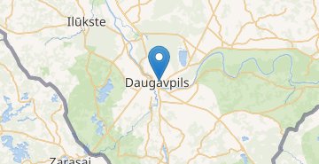 Karte Daugavpils