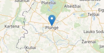 Térkép Plungė