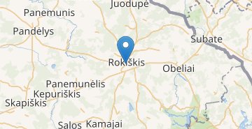 Térkép Rokiškis