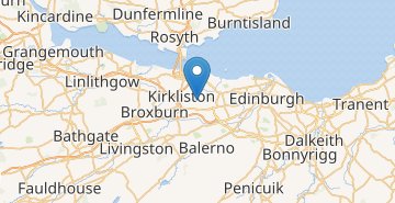 Zemljevid Edinburgh Airport