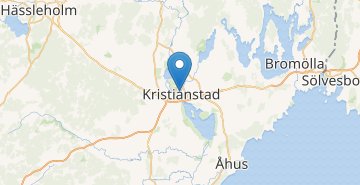 地図 Kristianstad