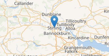 Karte Stirling