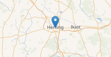 Mapa Herning