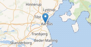 Karte Aarhus